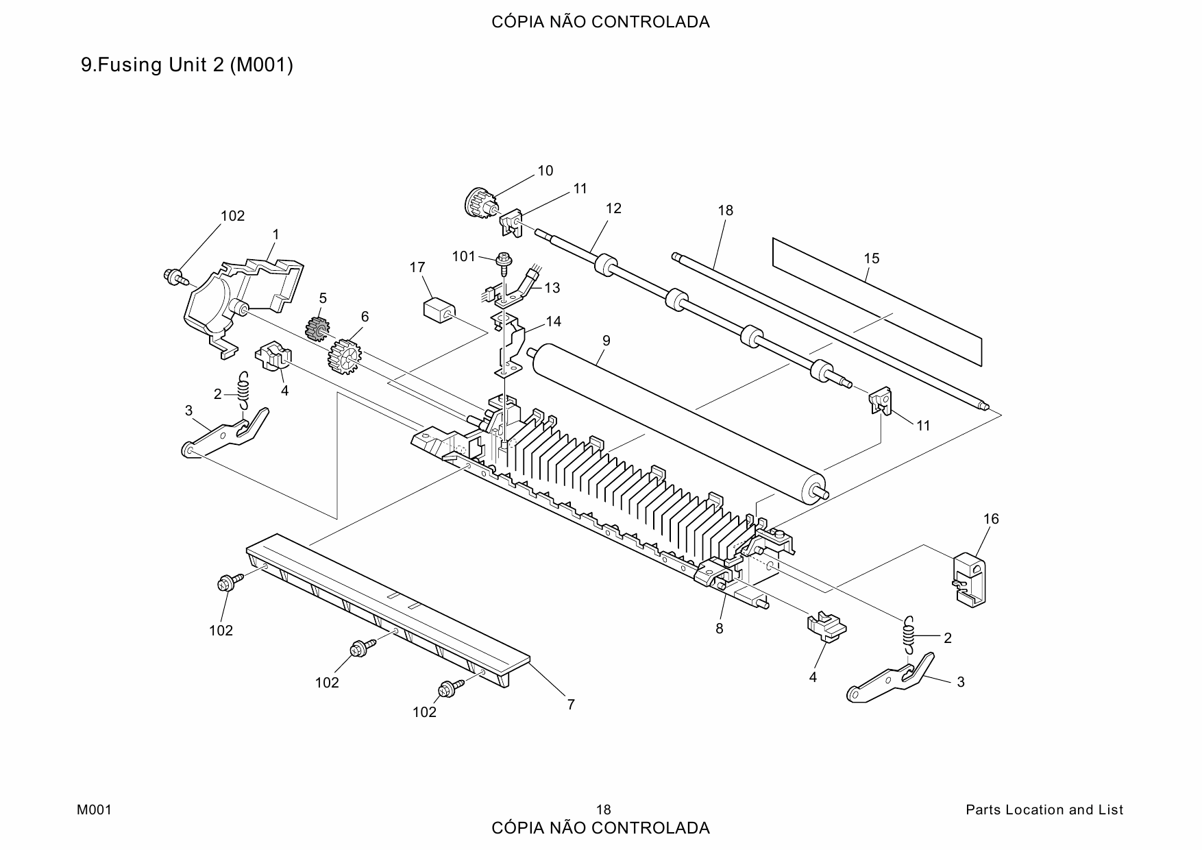 RICOH Aficio SP-4200N M001 Parts Catalog-6